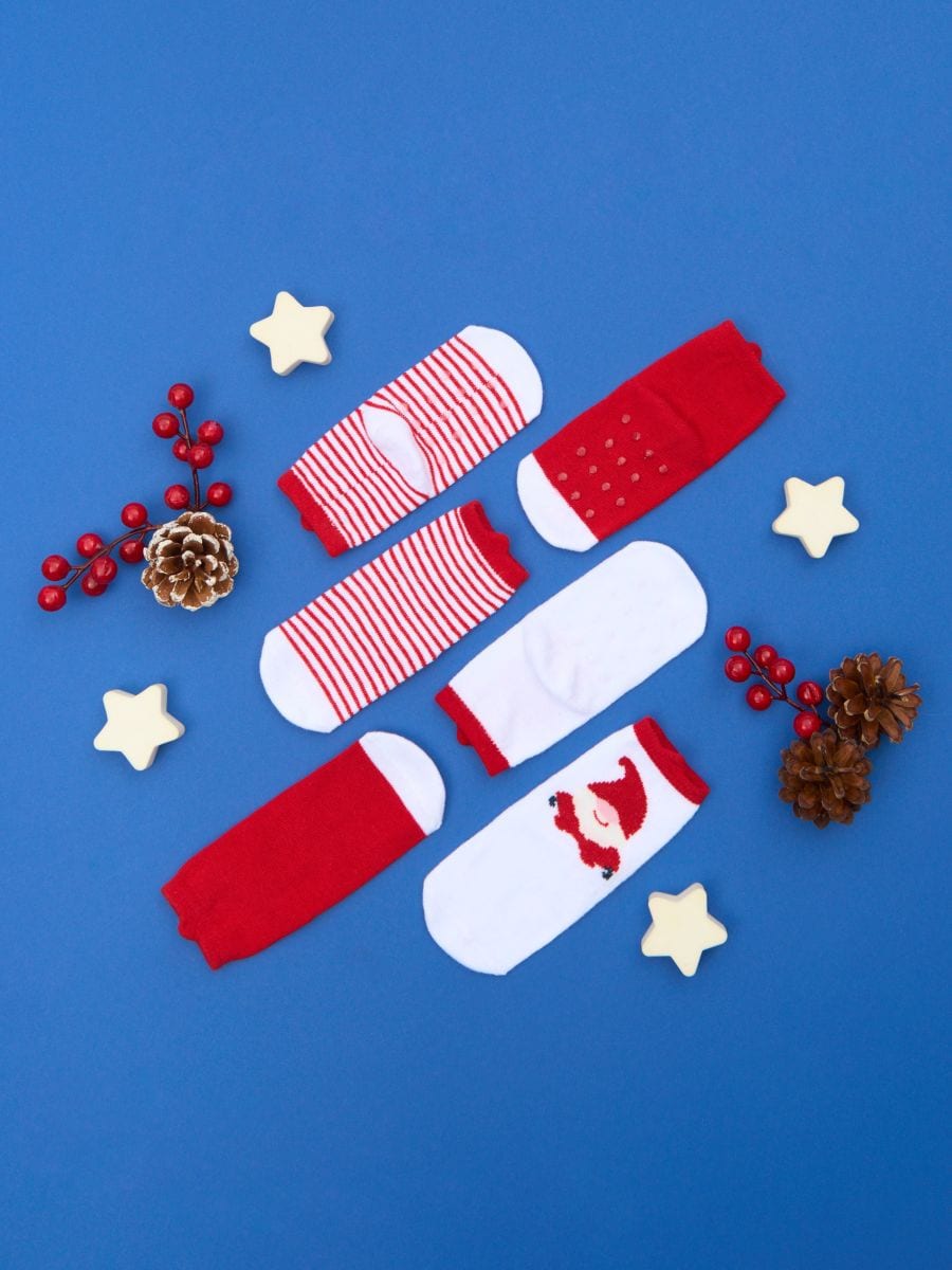 3 kūdikių kojinių porų pakuotė - multicolor - SINSAY