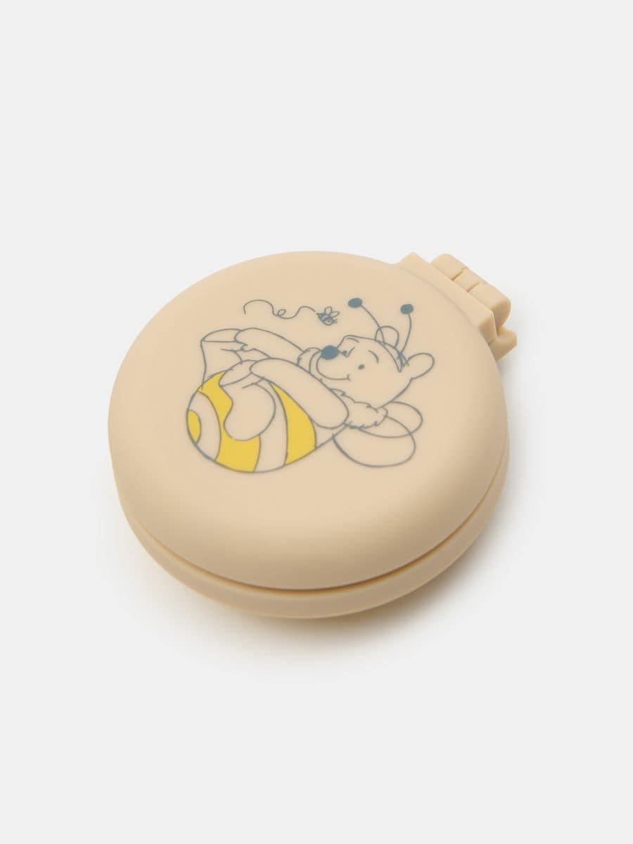 Spazzola per capelli con specchio Winnie the Pooh - beige - SINSAY