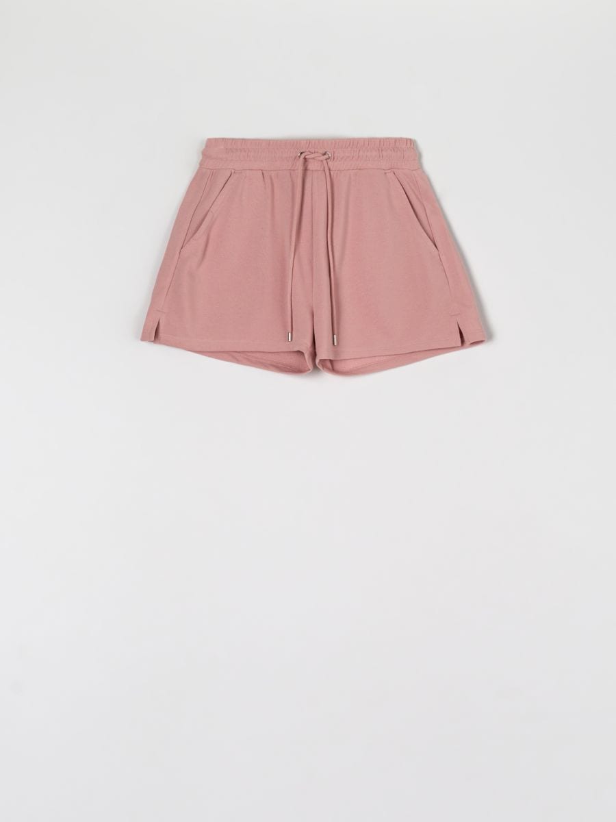 Sportske kratke pantalone - pastelno roze - SINSAY