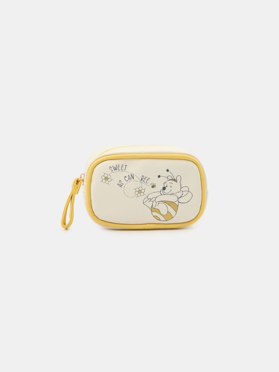 Kozmetička torba sa printom Winnie the Pooh - krem - SINSAY
