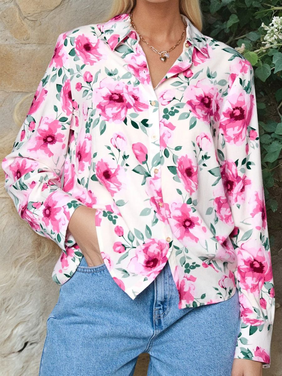 Košulja cvjetnog uzorka - više boja - SINSAY