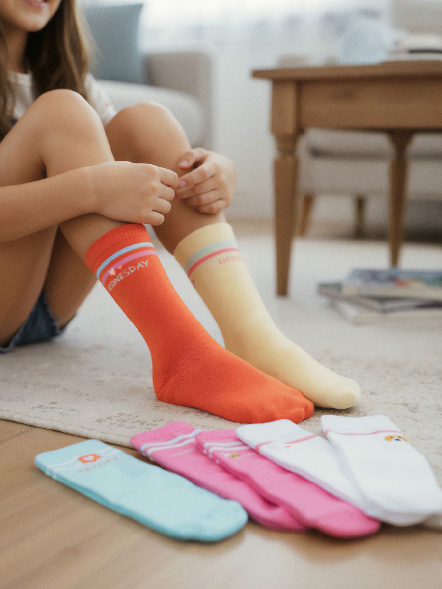 Set de 7 perechi de șosete - multicolor - SINSAY