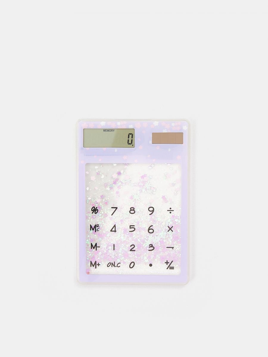Calcolatrice Colore rosa pastello - SINSAY - 7313Q-03X