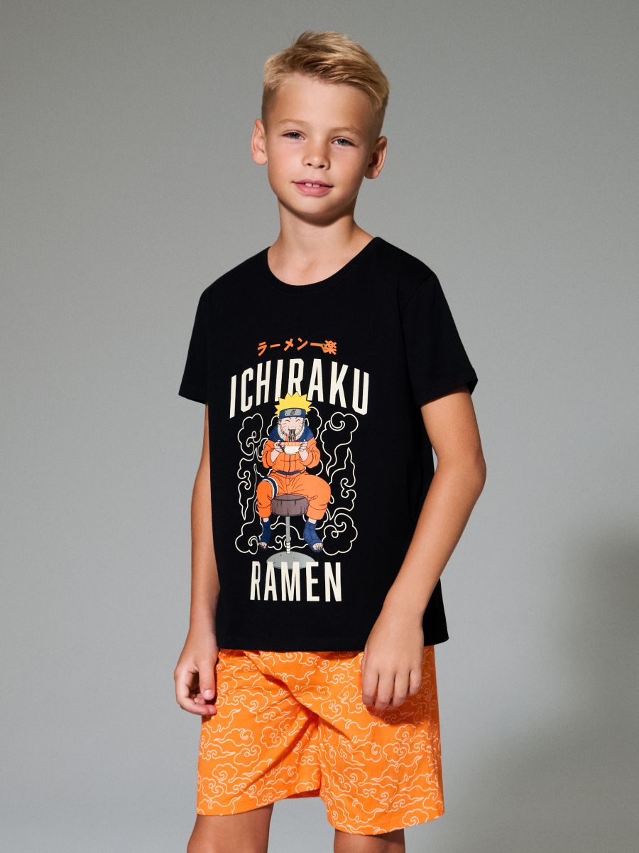 Dvodelna pidžama Naruto - belo - SINSAY