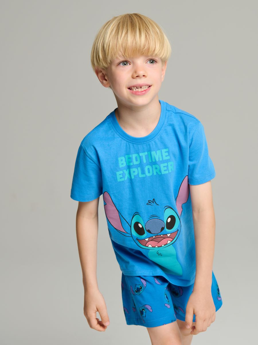 Dviejų dalių pižama Stitch - žydra - SINSAY