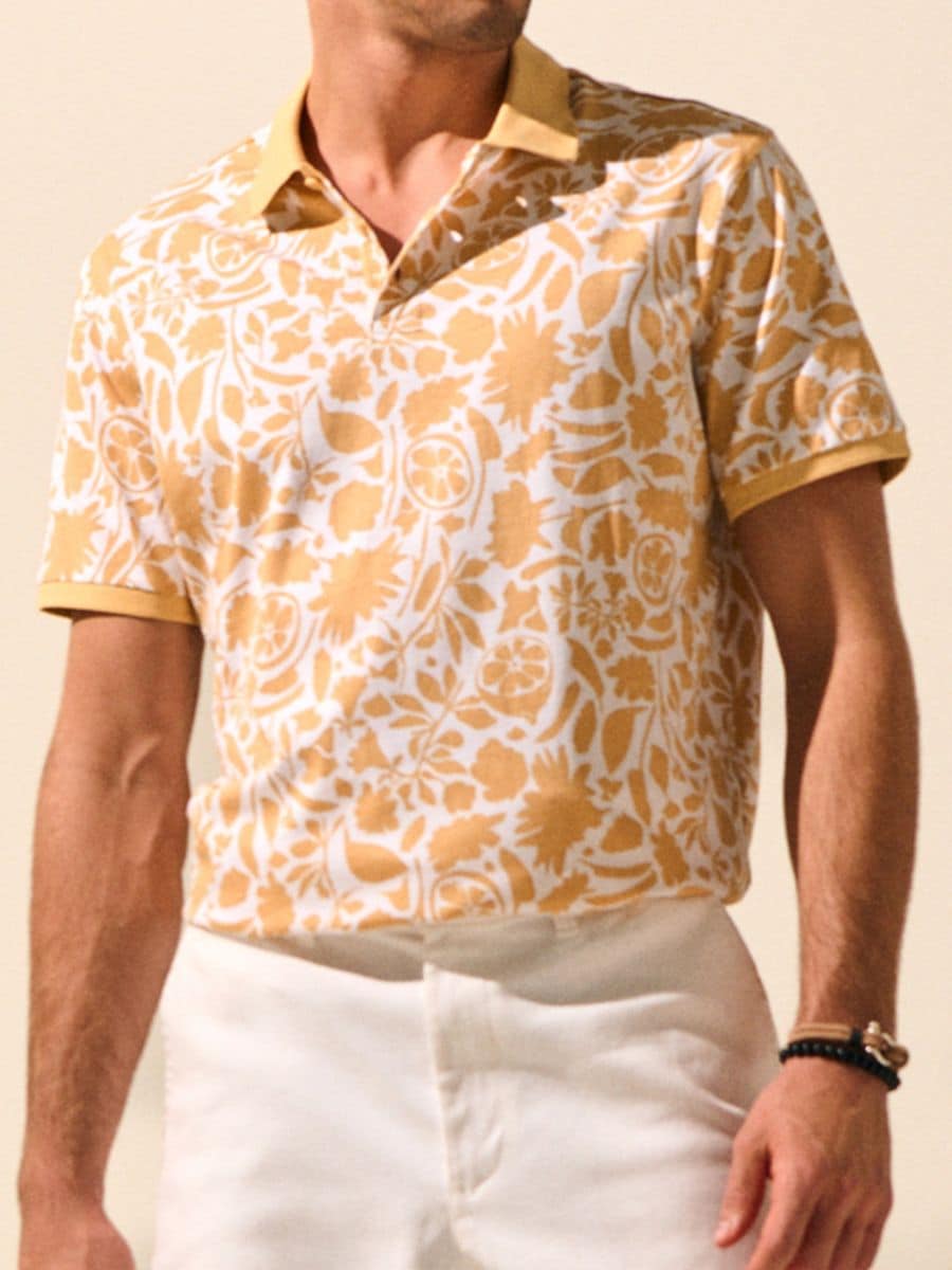 Koszulka polo - biały - SINSAY