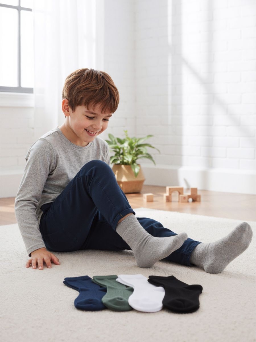 Sokid, 5 paari - mitmevärviline - SINSAY