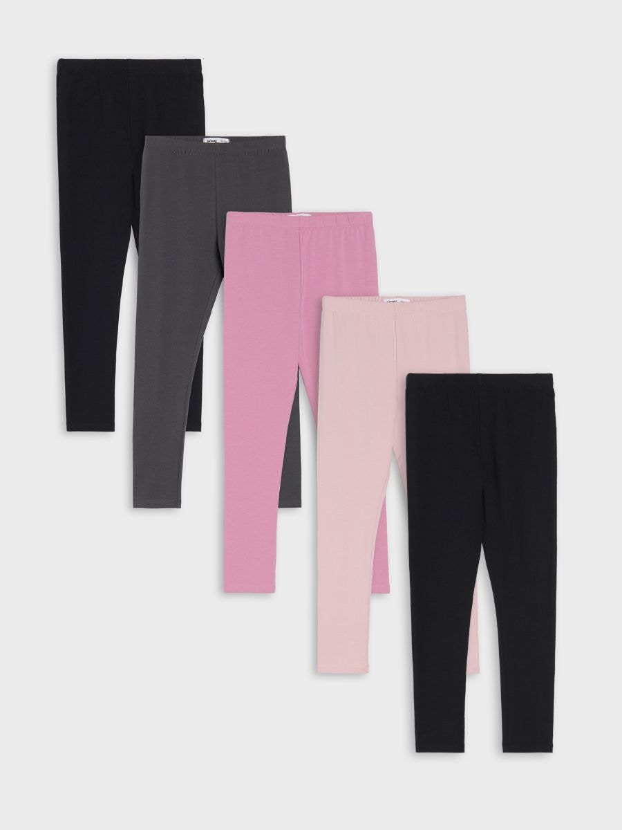 Baumwoll-Leggings 5 pack - Mehrfarbig - SINSAY