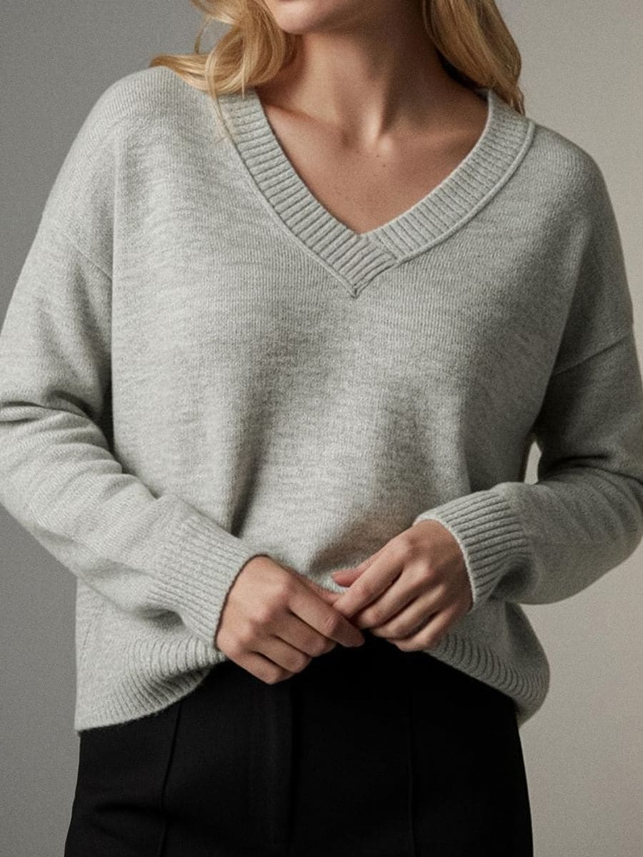 Džemper - siva - SINSAY