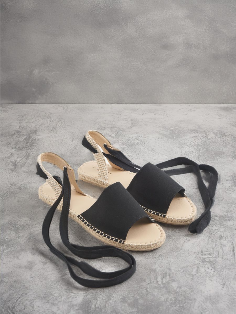 Sandale - negru - SINSAY