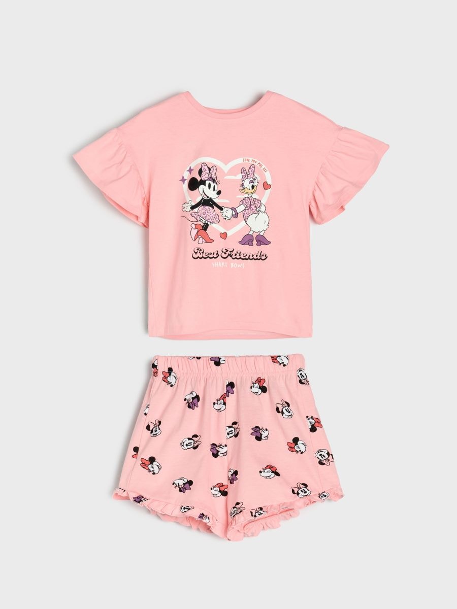 Kétrészes pizsama Minnie Mouse - pasztellpink - SINSAY