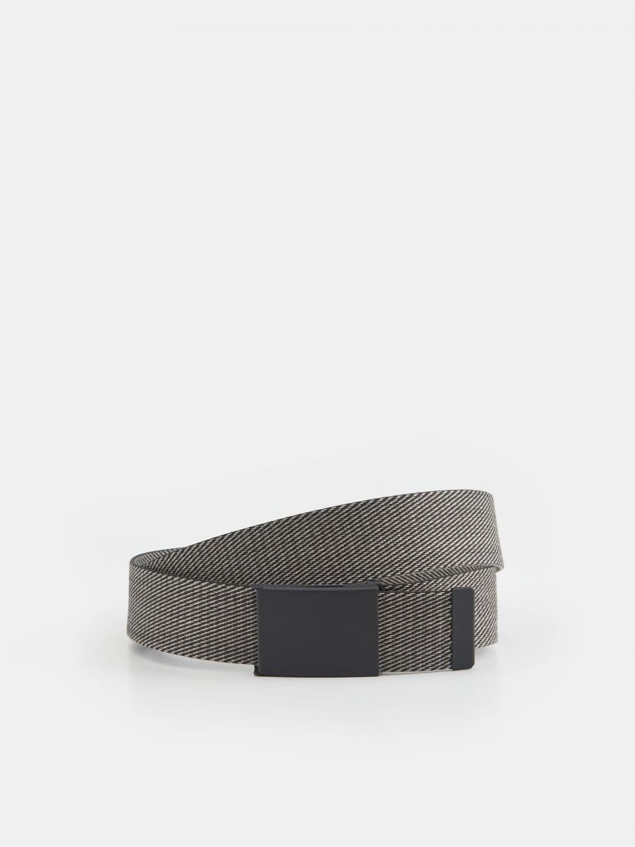 Belt - dark grey - SINSAY