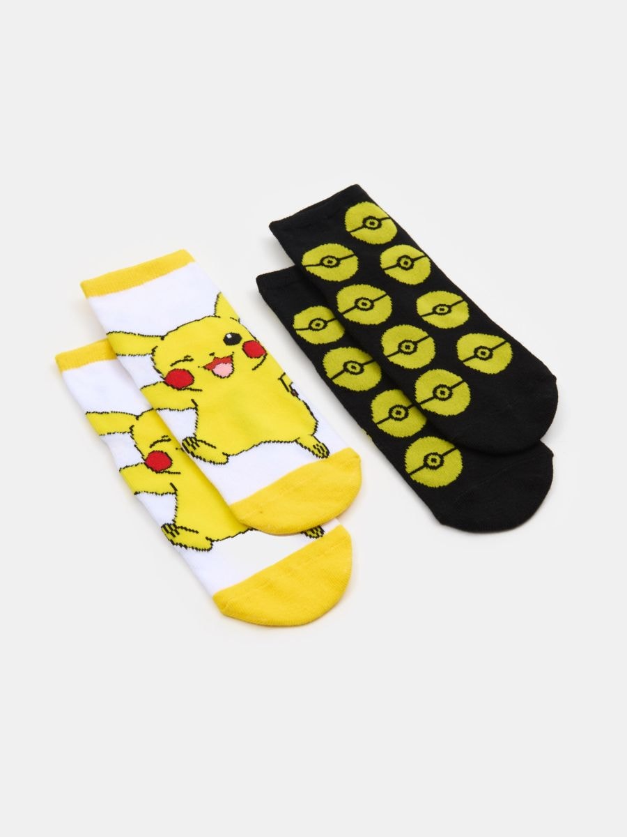 Skarpetki 2 pack Pokémon - wielobarwny - SINSAY