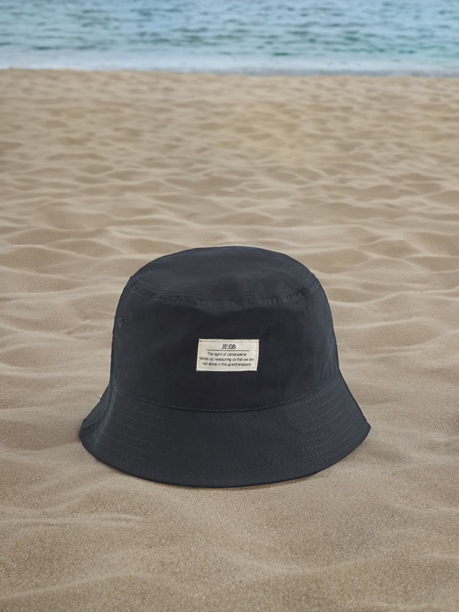 Καπέλο bucket - μαυρο - SINSAY