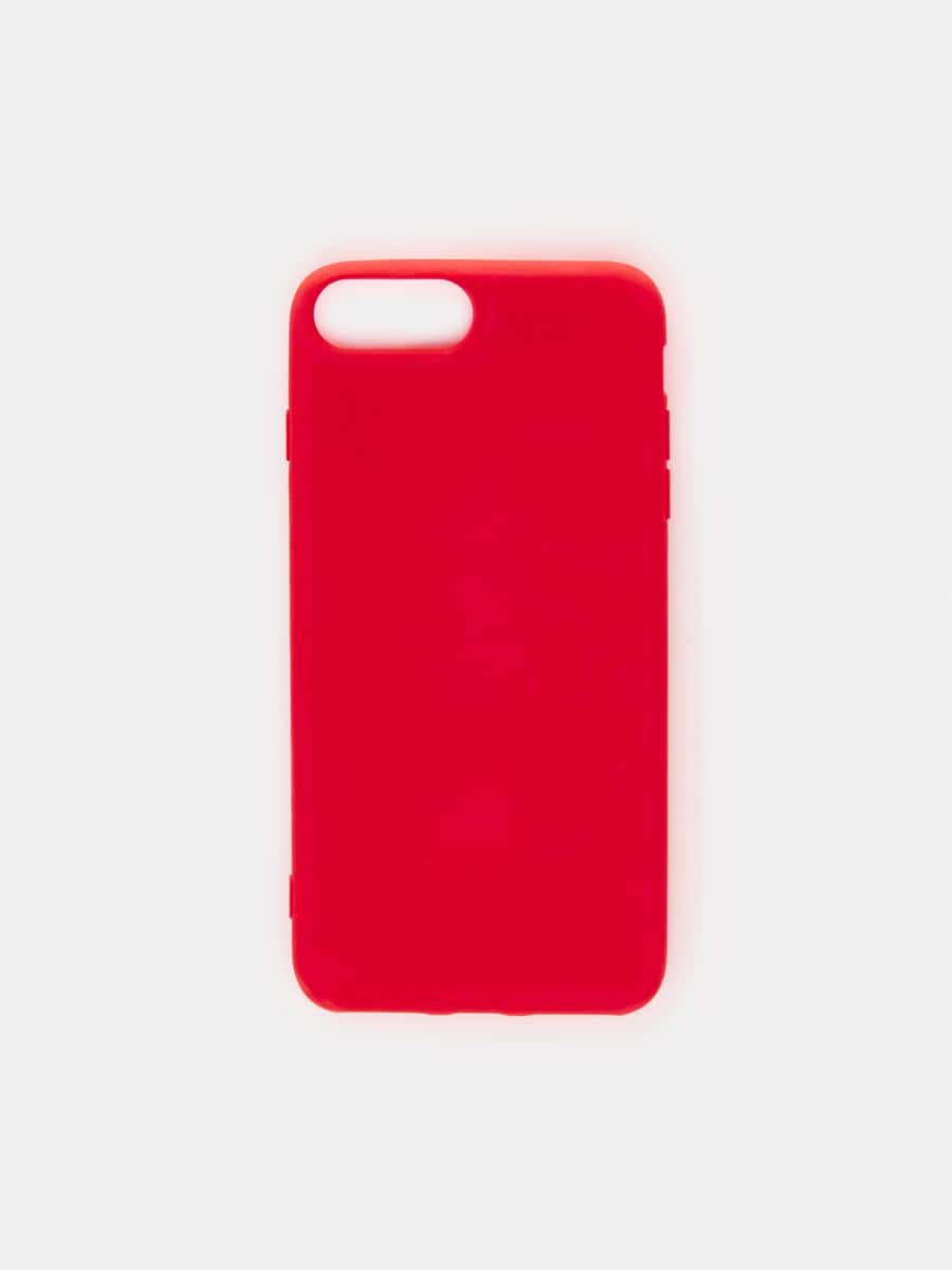 iPhone 6 Plus, 7 Plus, 8 Plus dėklas - raudona - SINSAY