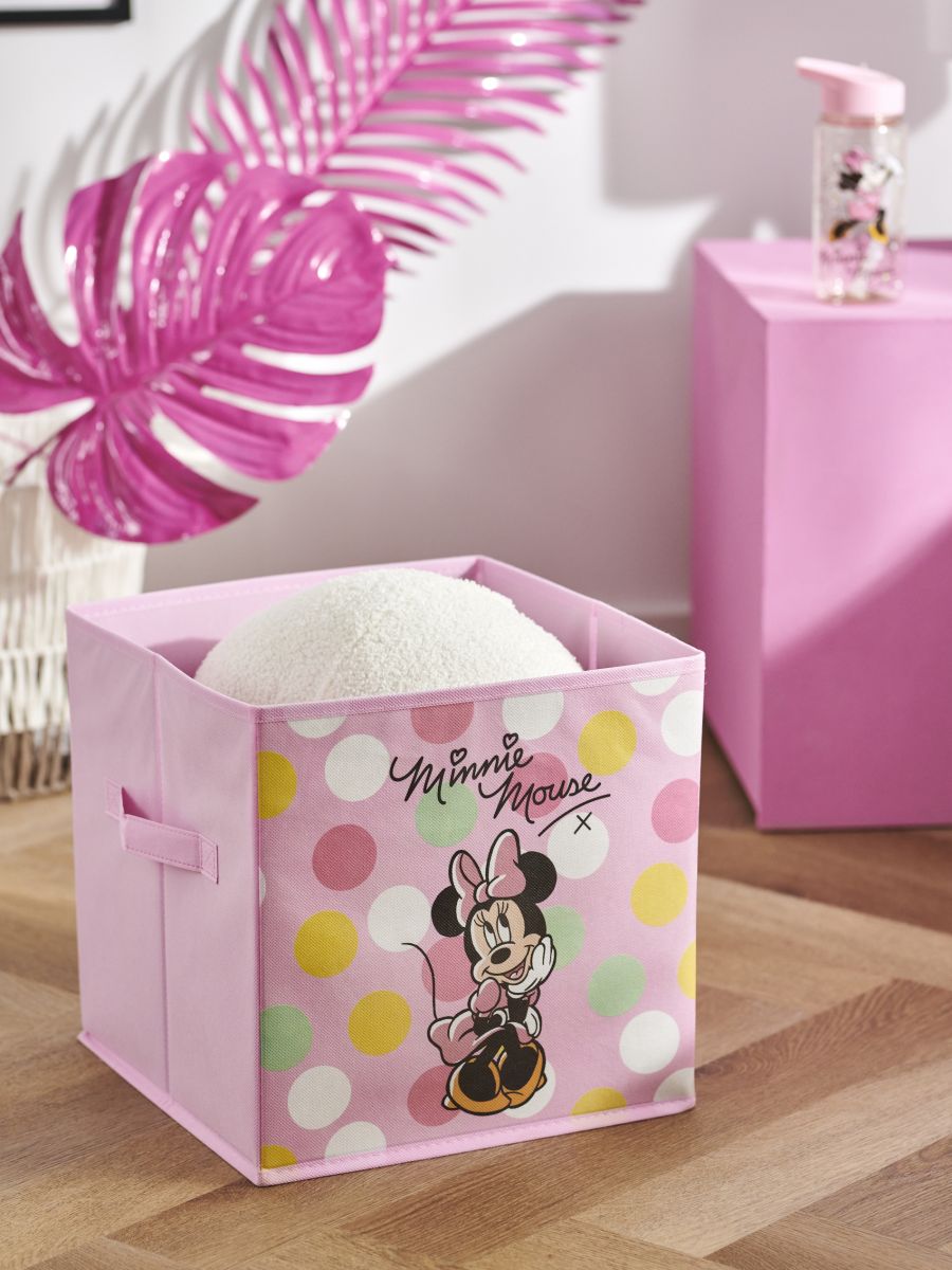Uzglabāšanas kaste Minnie Mouse - pasteļrozā - SINSAY