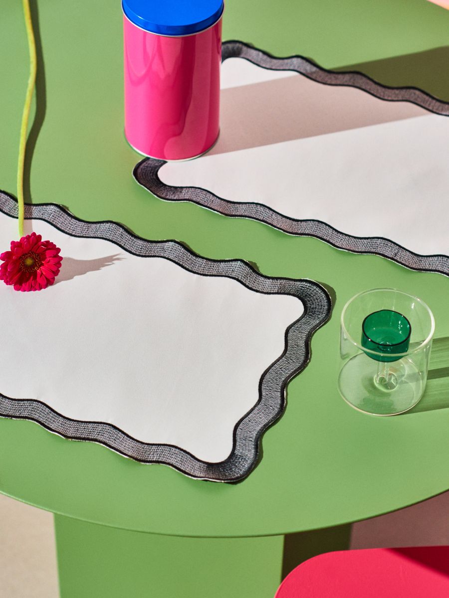 Tischsets, 2er-Pack - Creme - SINSAY