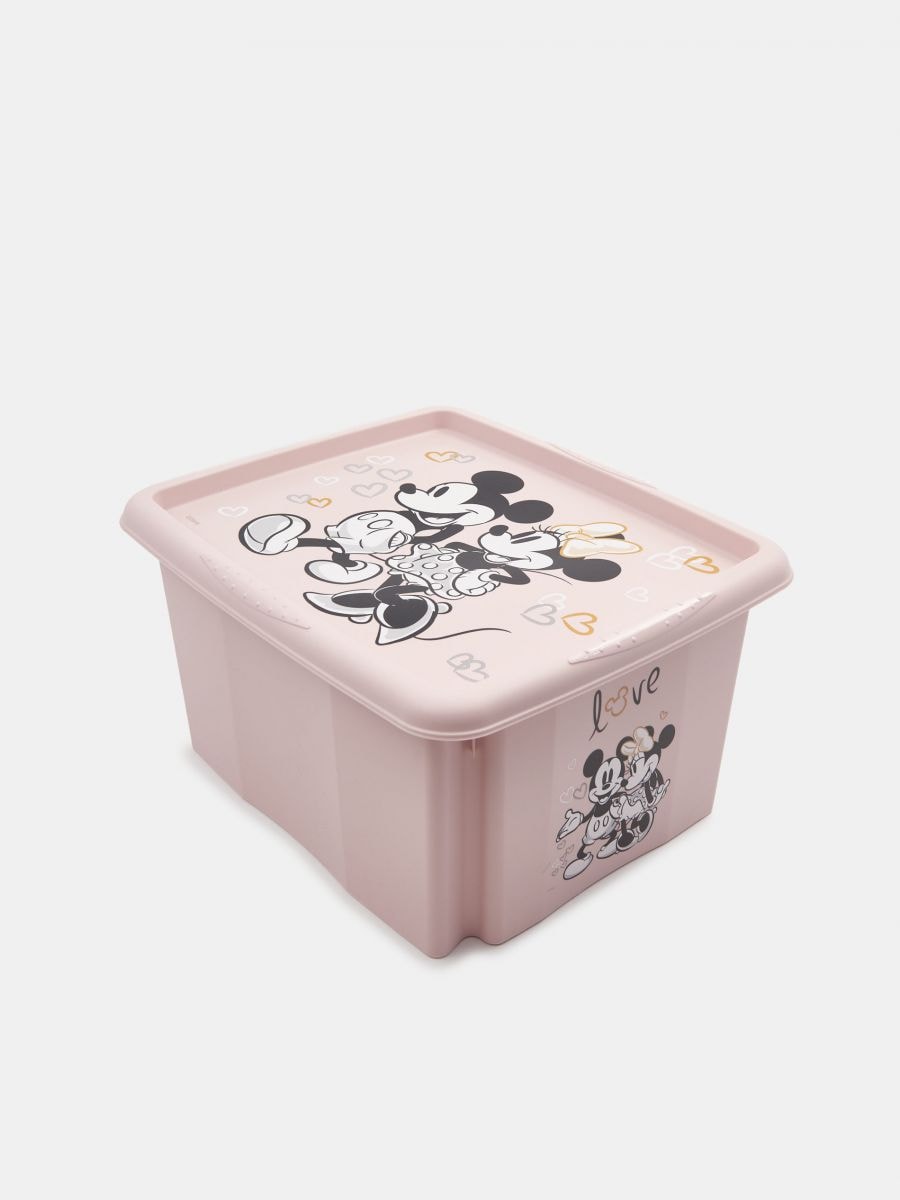 Κουτί αποθήκευσης Mickey Mouse - ροζ παστελ - SINSAY