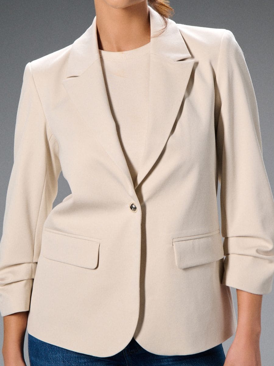 Блейзер - нюдовий - SINSAY