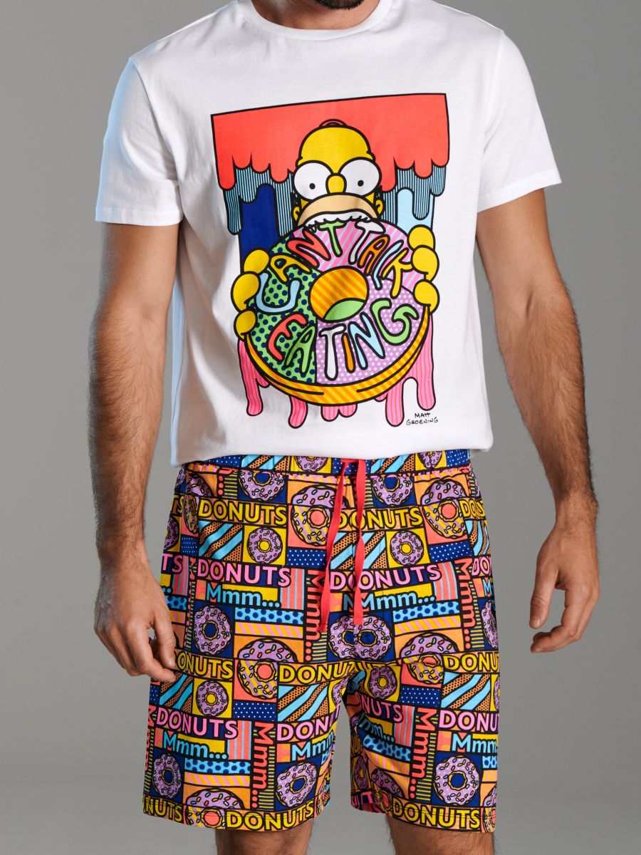 Комплект пижама The Simpsons - многоцветен - SINSAY