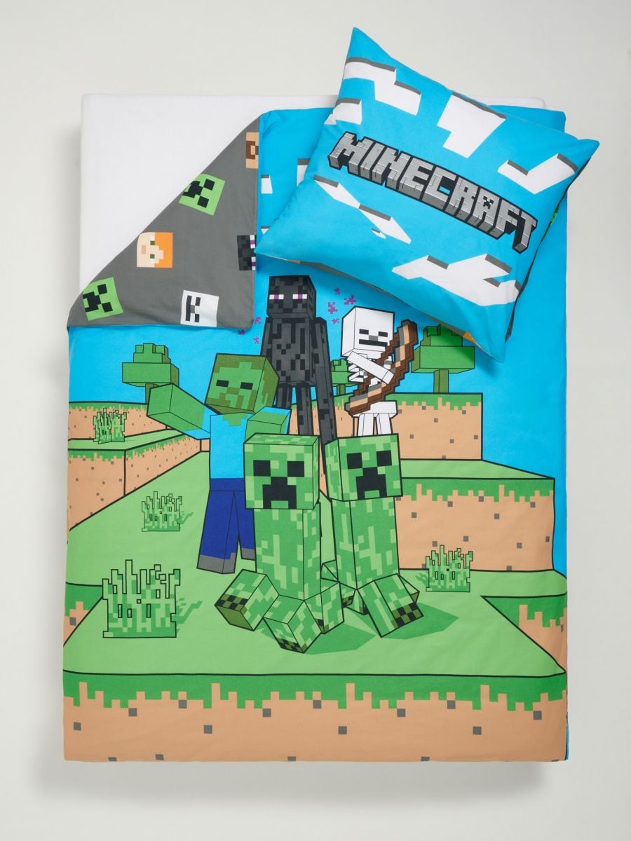 Set biancheria da letto in cotone Minecraft - multicolor - SINSAY