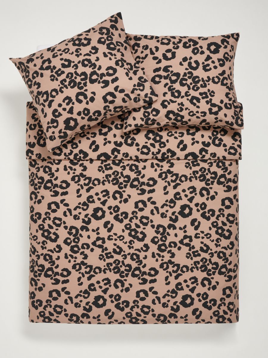 Lenjerie de pat 160x200 - bej - SINSAY
