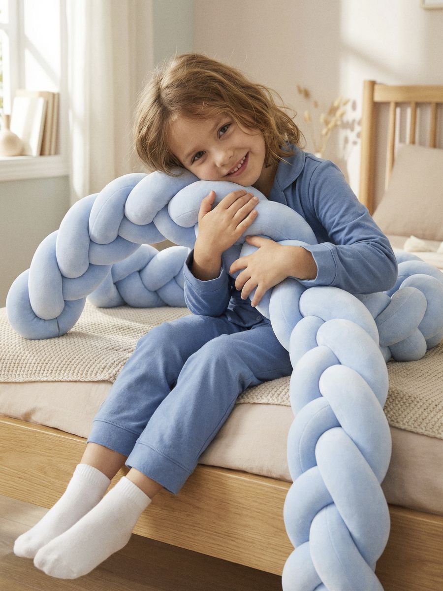 Punutud stiilis padjake - kahvatusinine - SINSAY