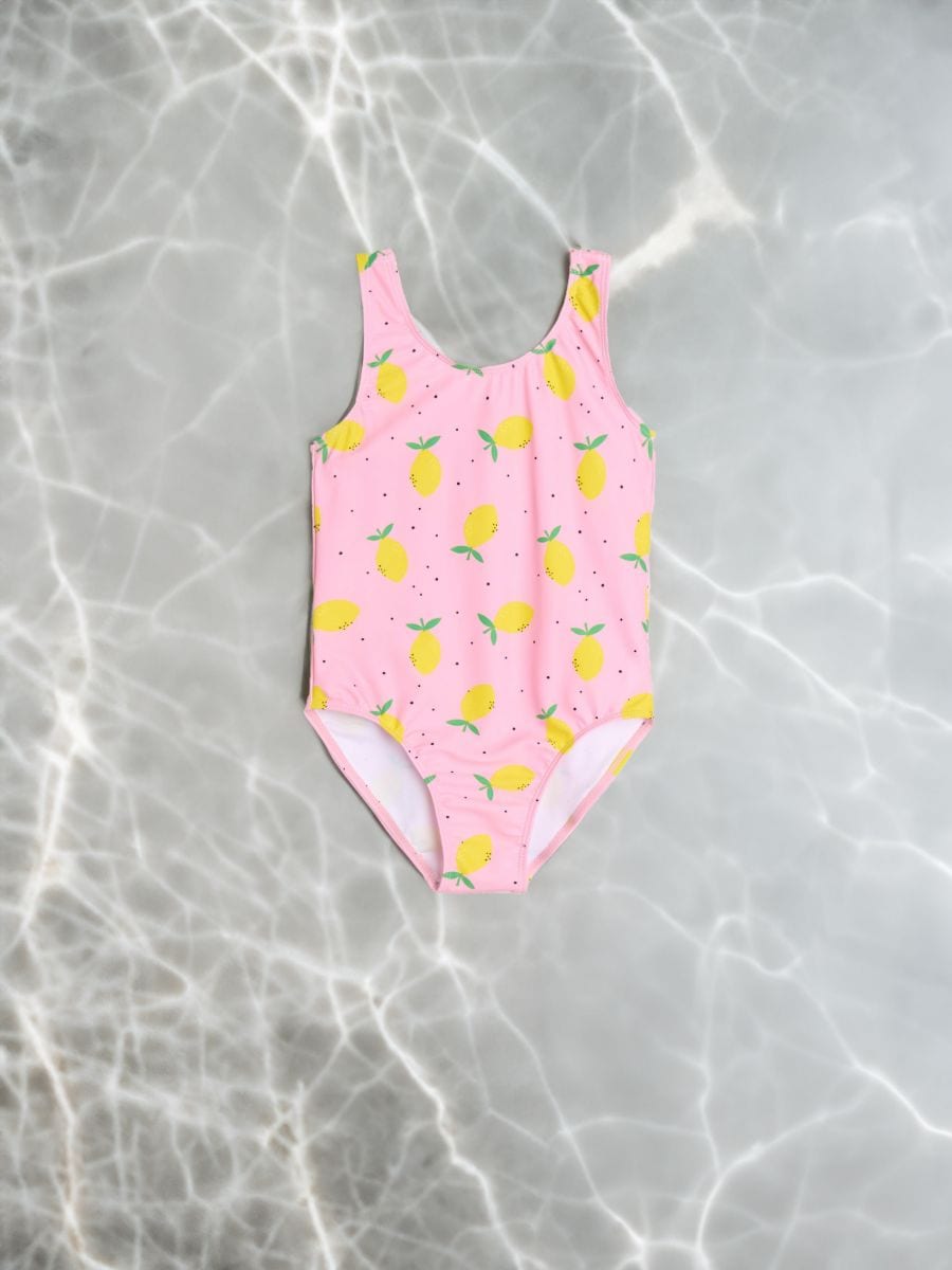 Vientisas maudymosi kostiumėlis - pastelinė rožinė - SINSAY