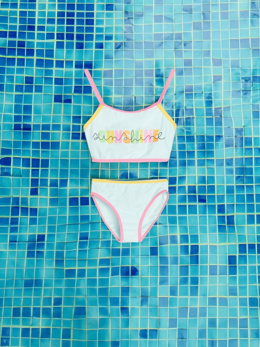Dvodelni kupaći kostim - svetlozelena - SINSAY