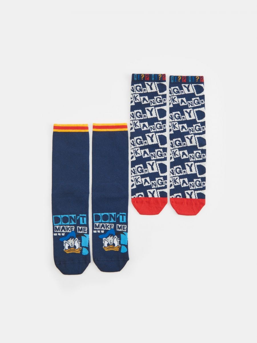 Σετ με 2 ζεύγη κάλτσες Disney - ναυτικο μπλε - SINSAY