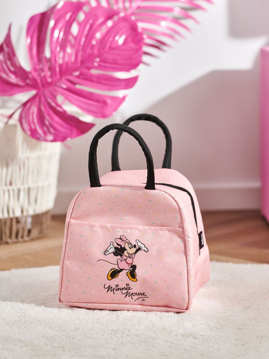 Термо чанта Minnie Mouse - пастелнорозово - SINSAY