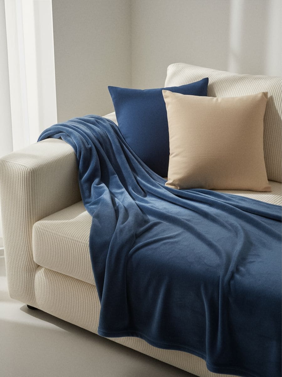 Deka - mornarsko plava - SINSAY