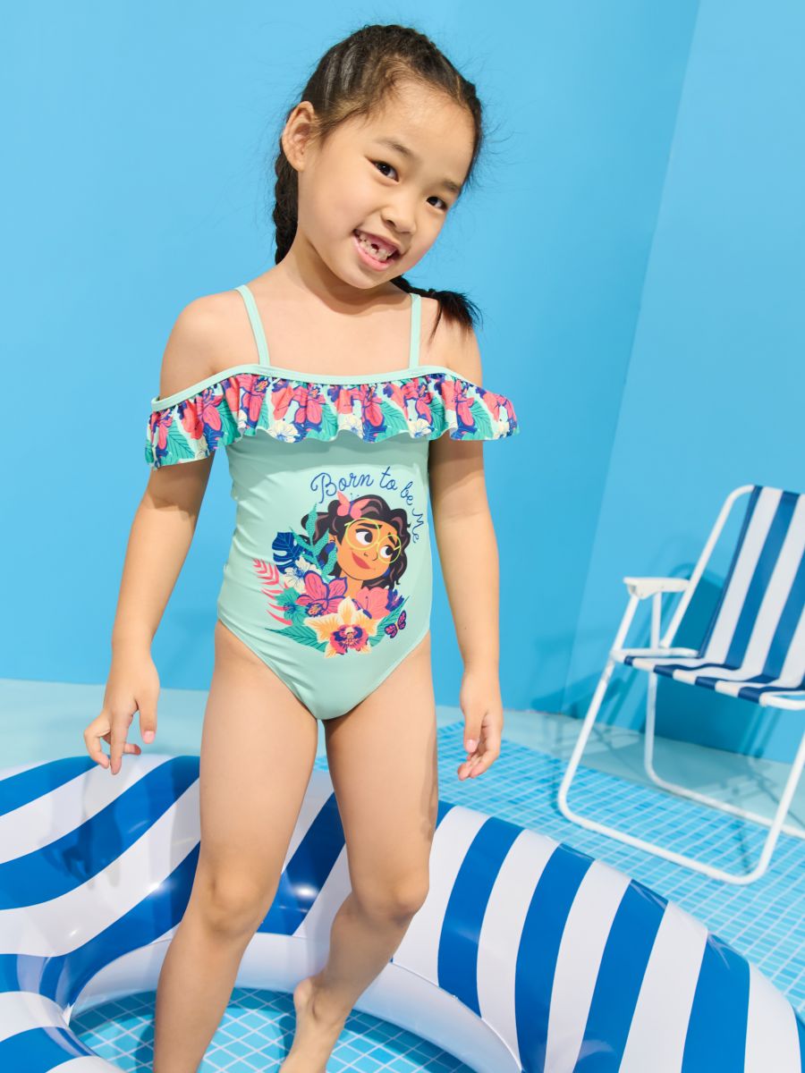 Jednodijelni kupaći kostim Disney - svetlozelena - SINSAY