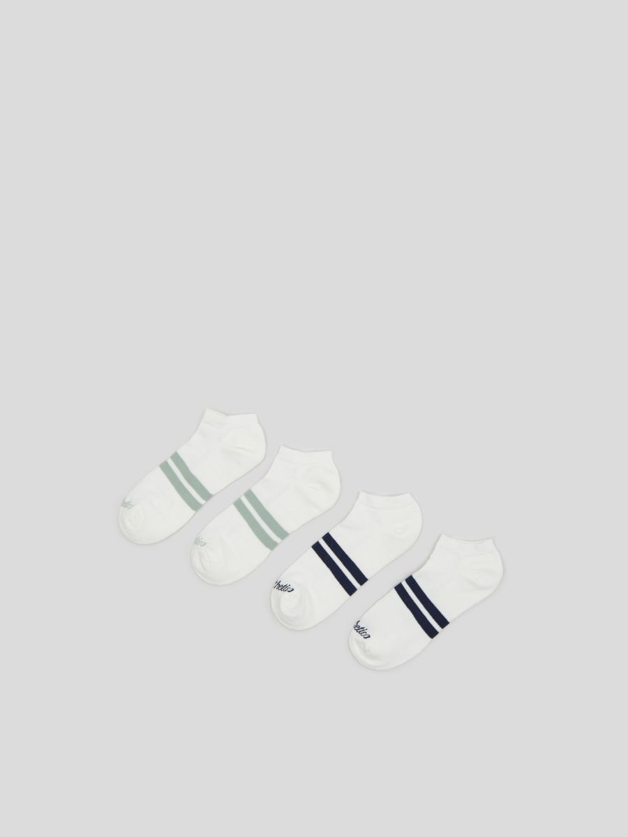 Čarape - 2 para - krem - SINSAY