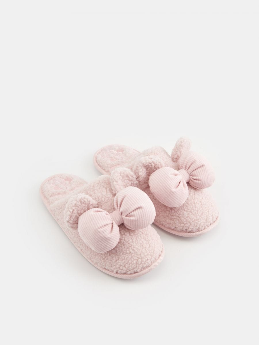 Papuče Minnie Mouse - pastelová ružová - SINSAY