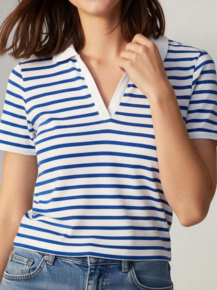 Triibuline pluus - mitmevärviline - SINSAY