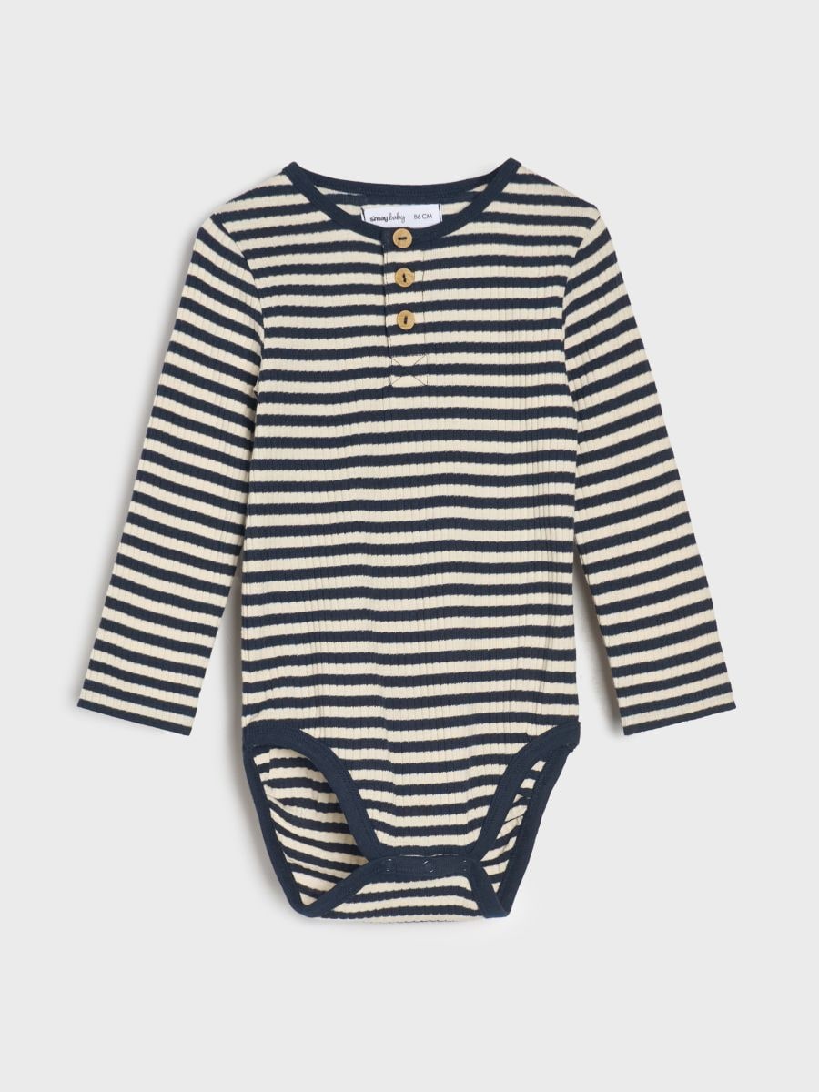 Pamučni bodi - krem - SINSAY