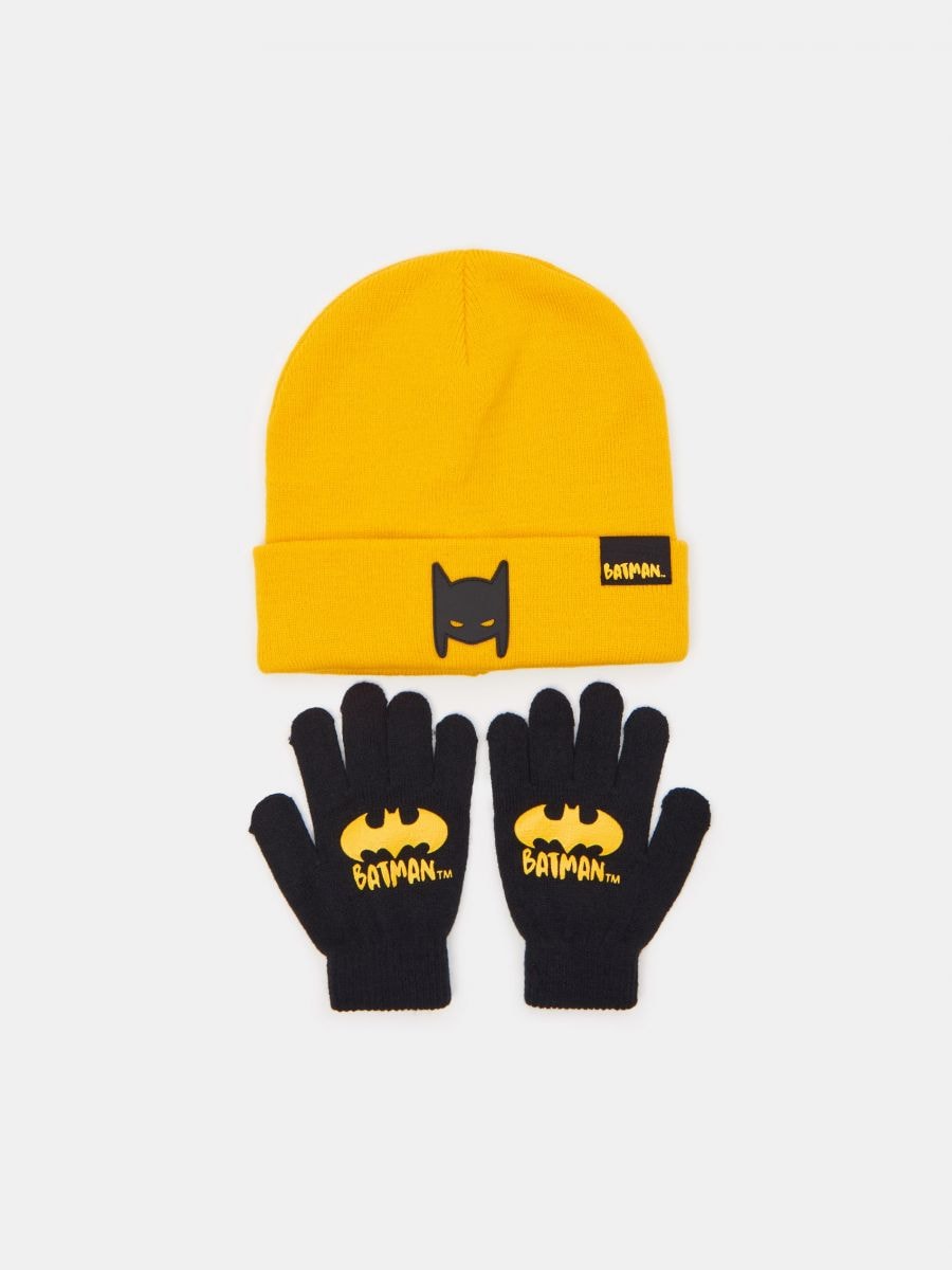 Conjunto de gorro y guantes de Batman, SINSAY, 7903P-18X