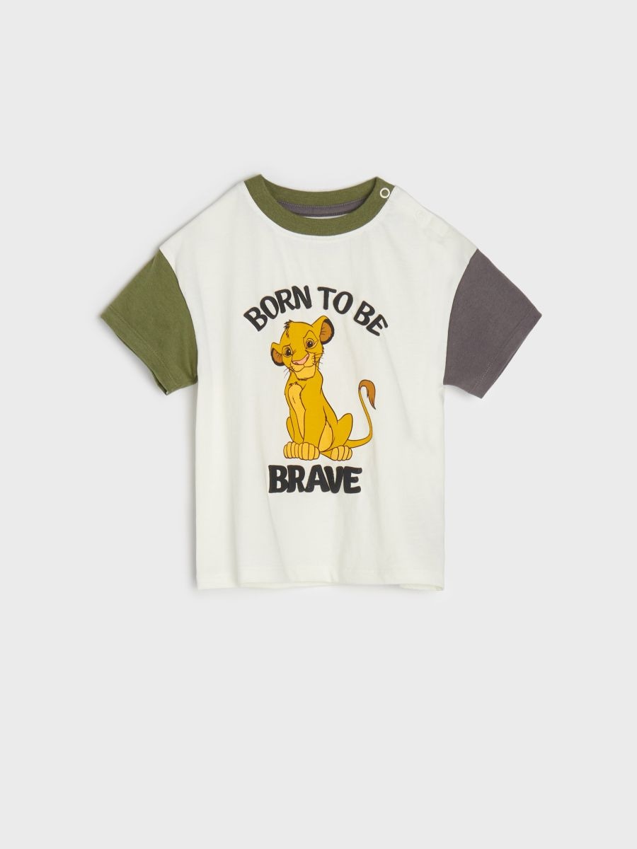 Lion King póló - krémszínű - SINSAY