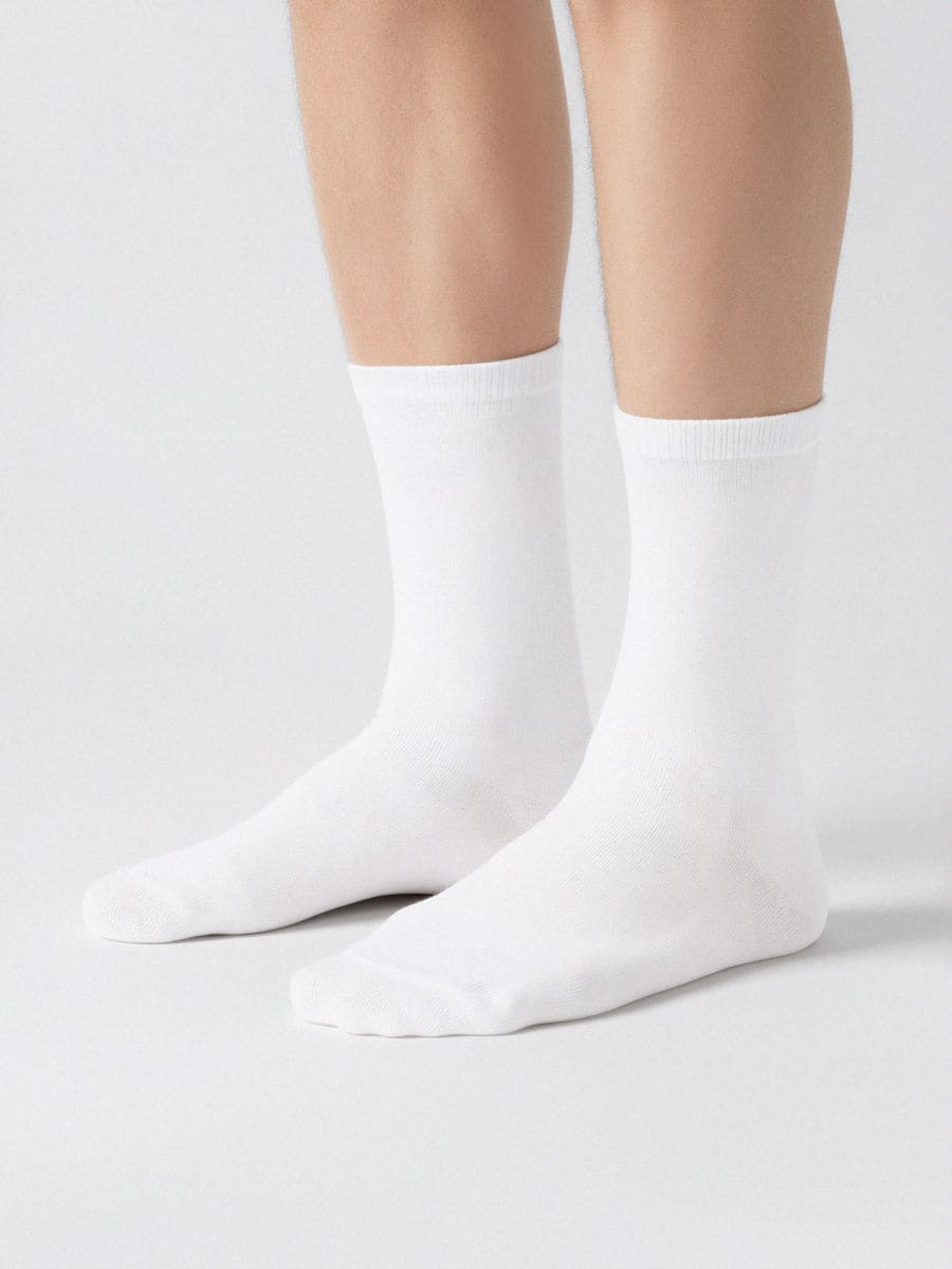 Põhike socks 5 pakki - valge - SINSAY