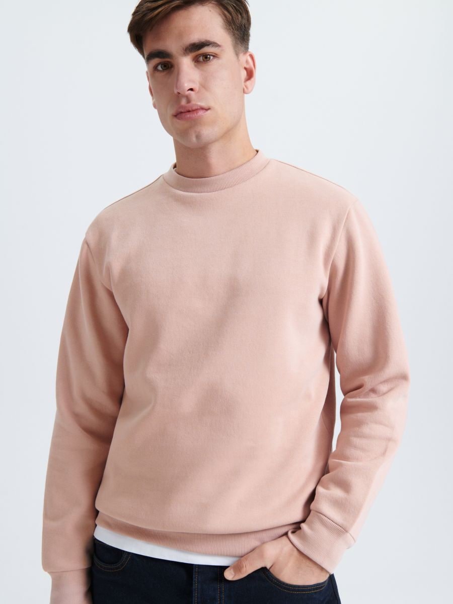 Sweatshirt - Pastellrosa - SINSAY