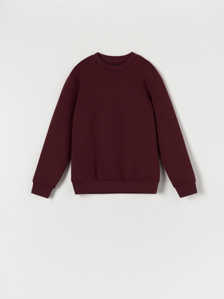 Sweatshirt Color maroon - SINSAY - 7963Y-83X