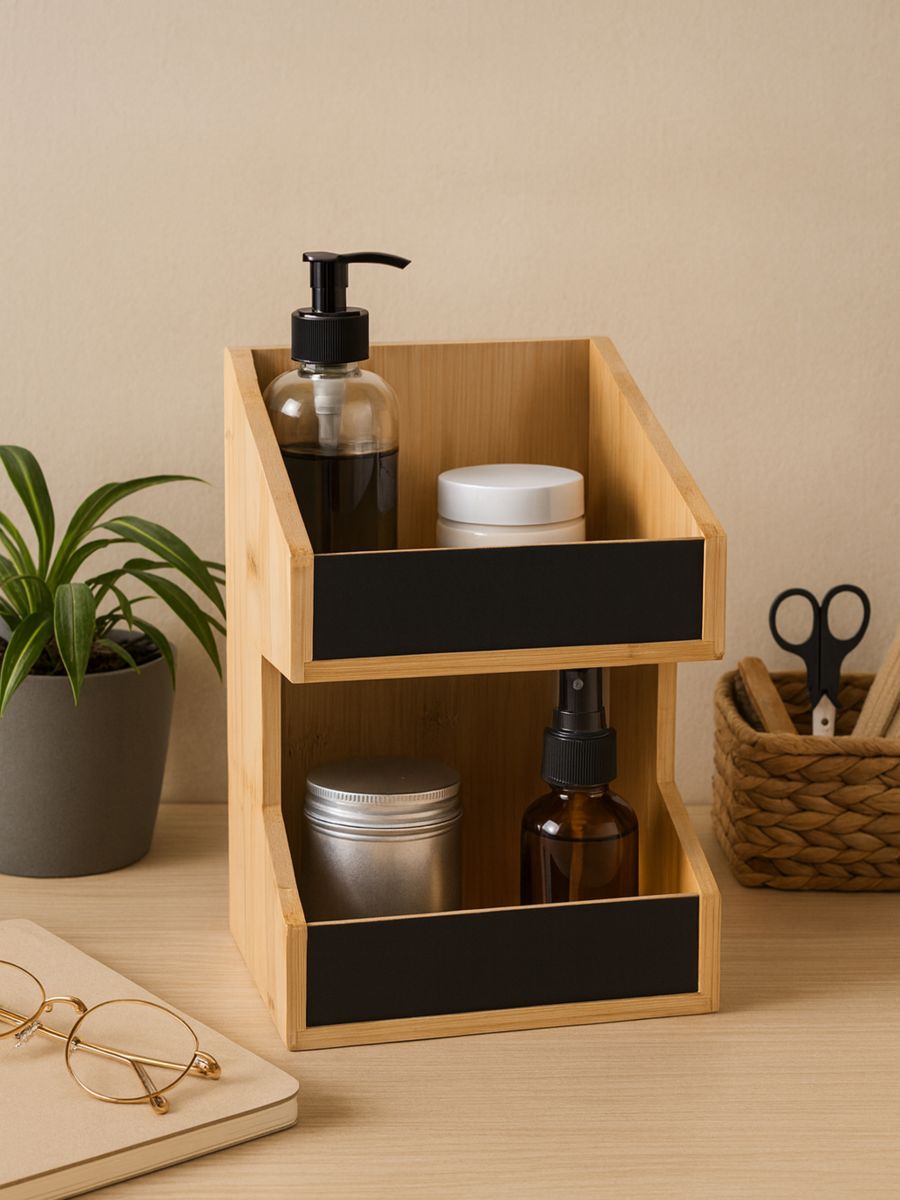 Dvojúrovňový organizér - béžová - SINSAY