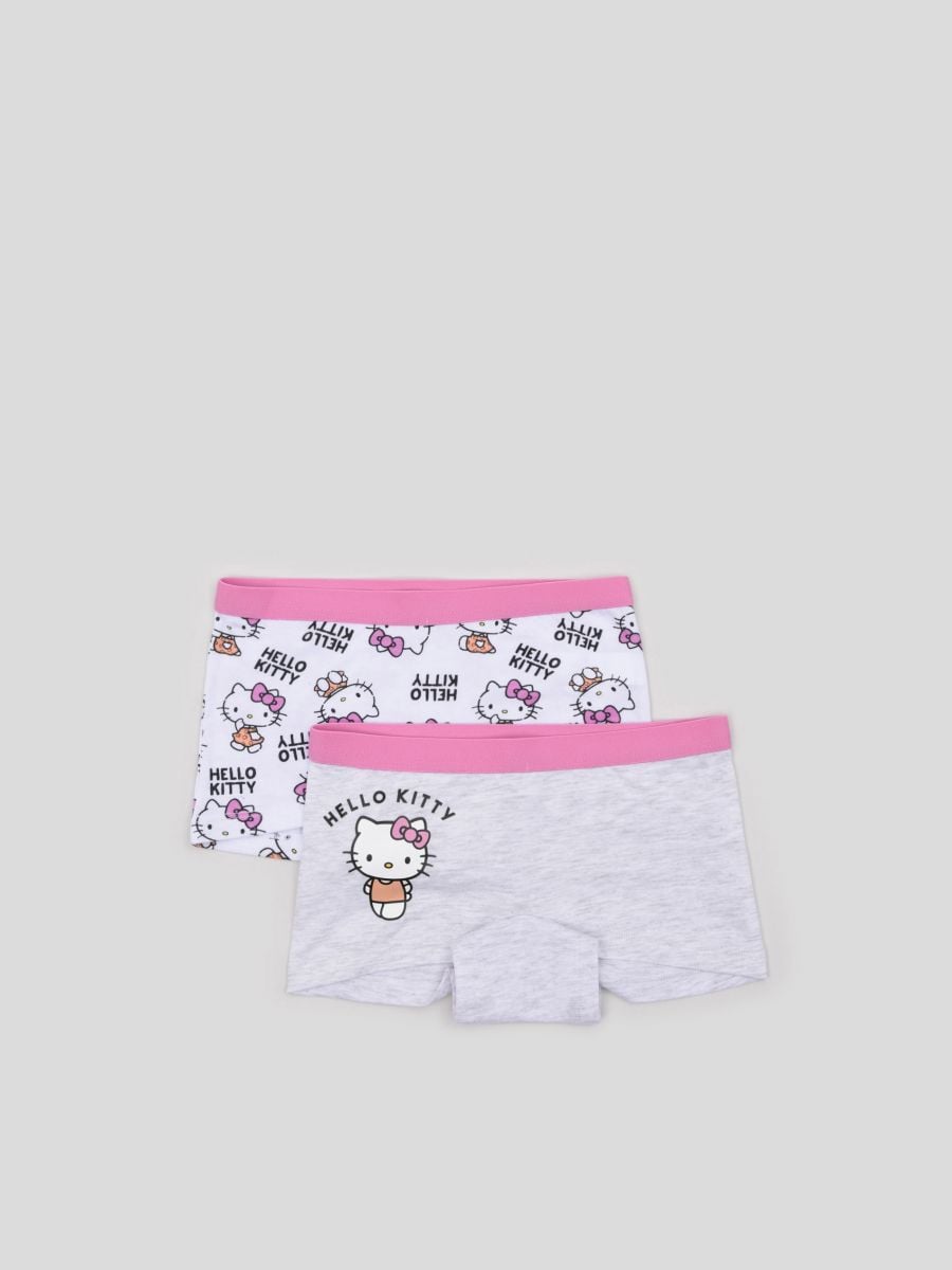 3-pack Boxer Briefs - White/Hello Kitty - Kids