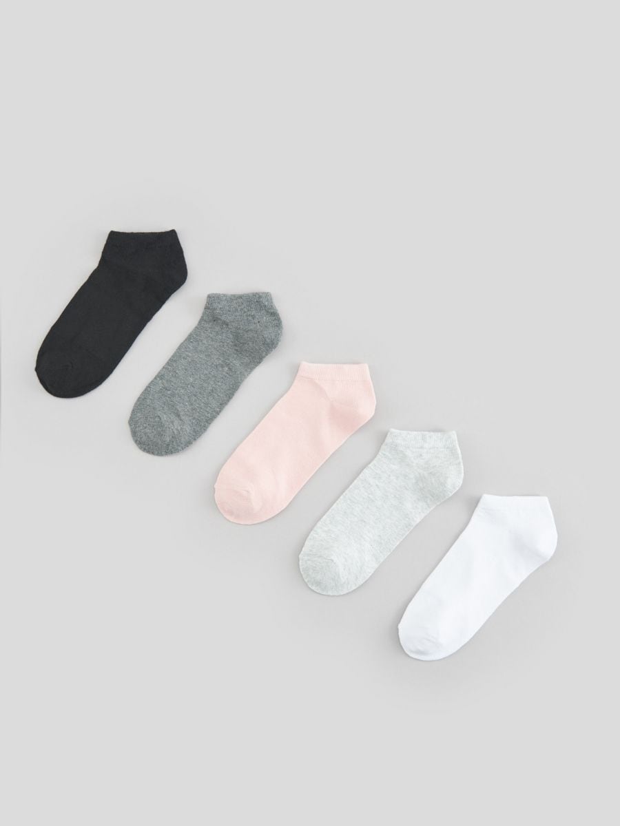 Sada 5 párů ponožek - vícebarevná - SINSAY