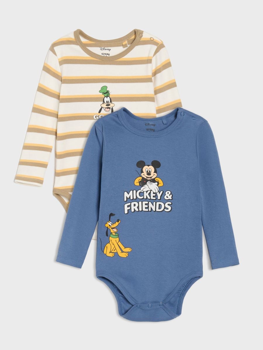 Body 2 pack Mickey Mouse - mid blue - SINSAY