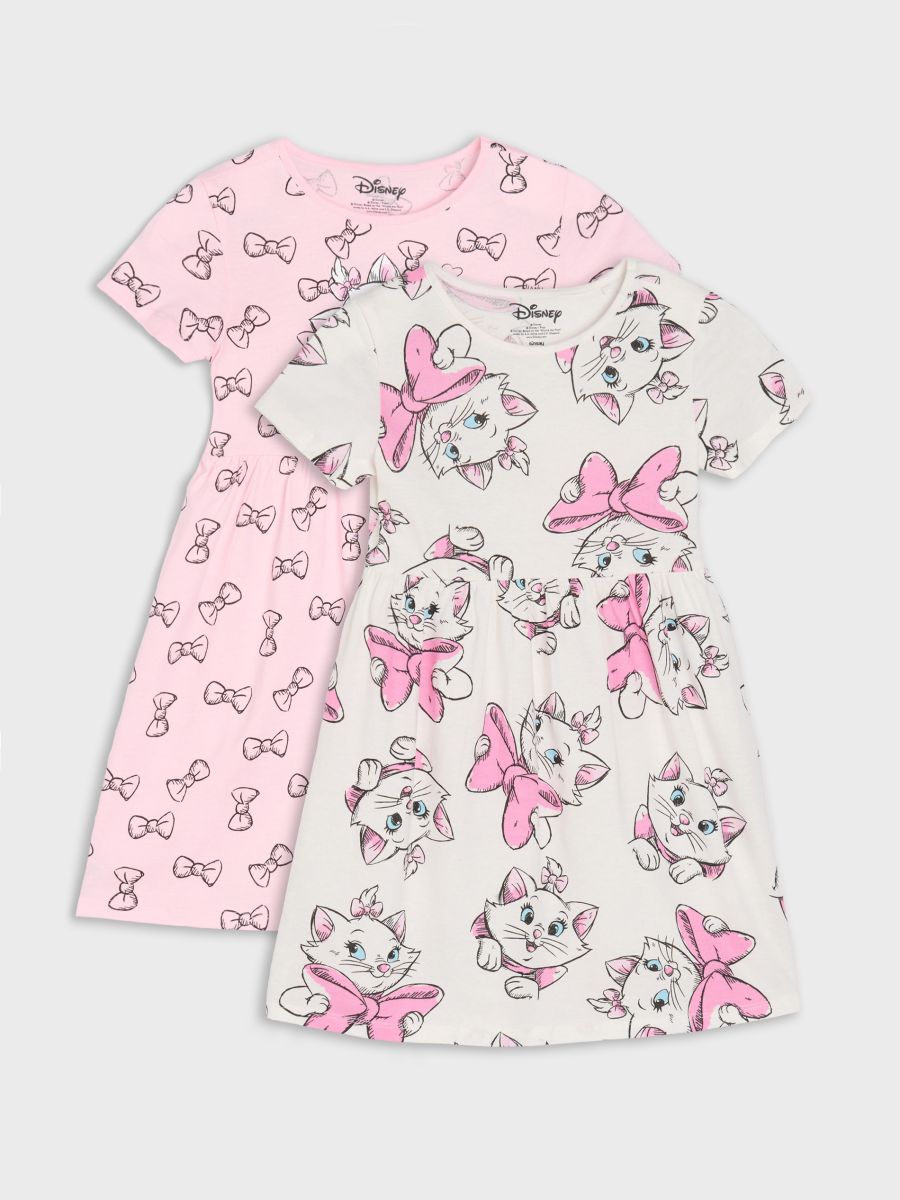 Sada 2 šatů The Aristocats - krémová - SINSAY