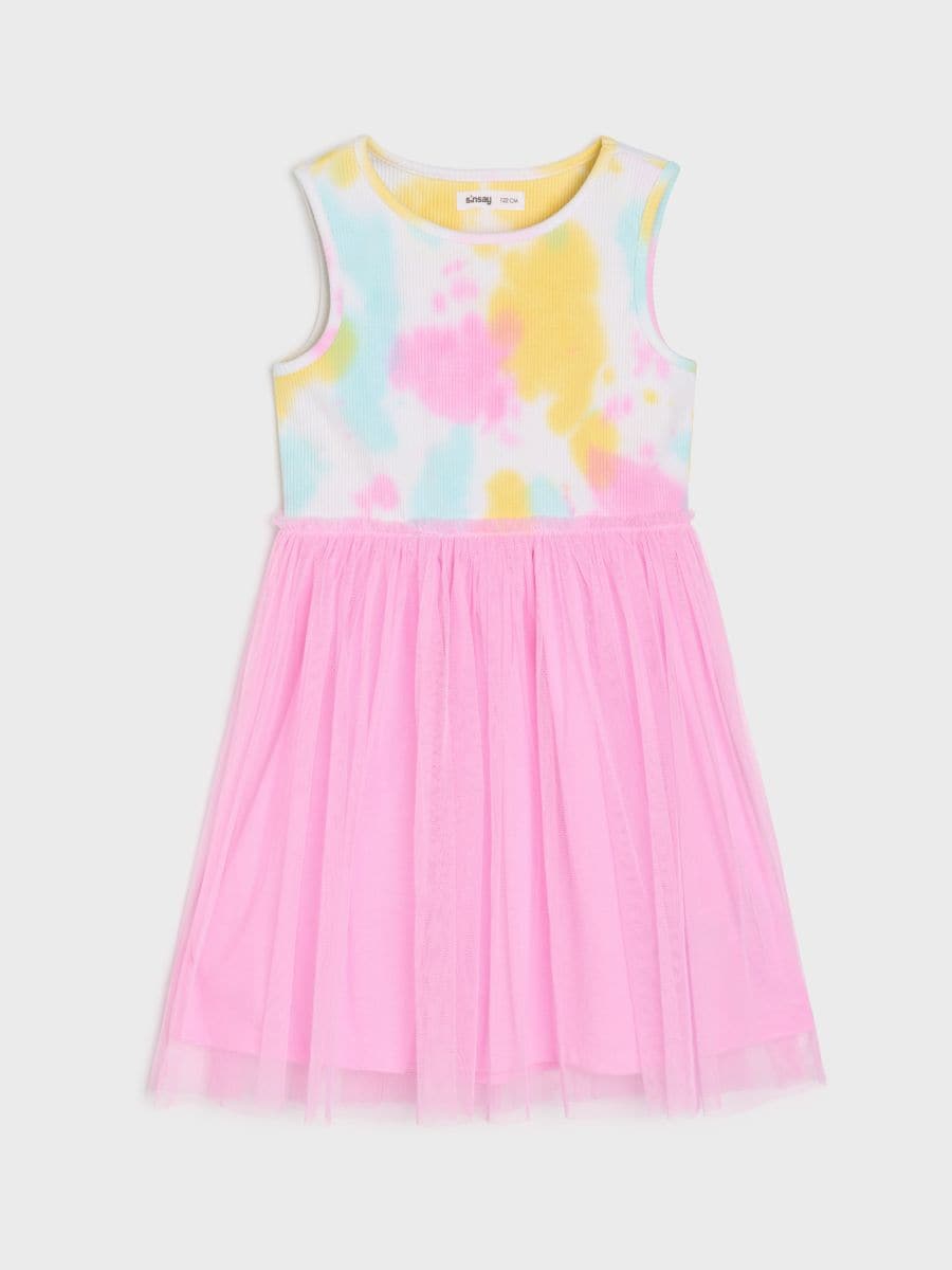 Kleit tie-dye - mitmevärviline - SINSAY