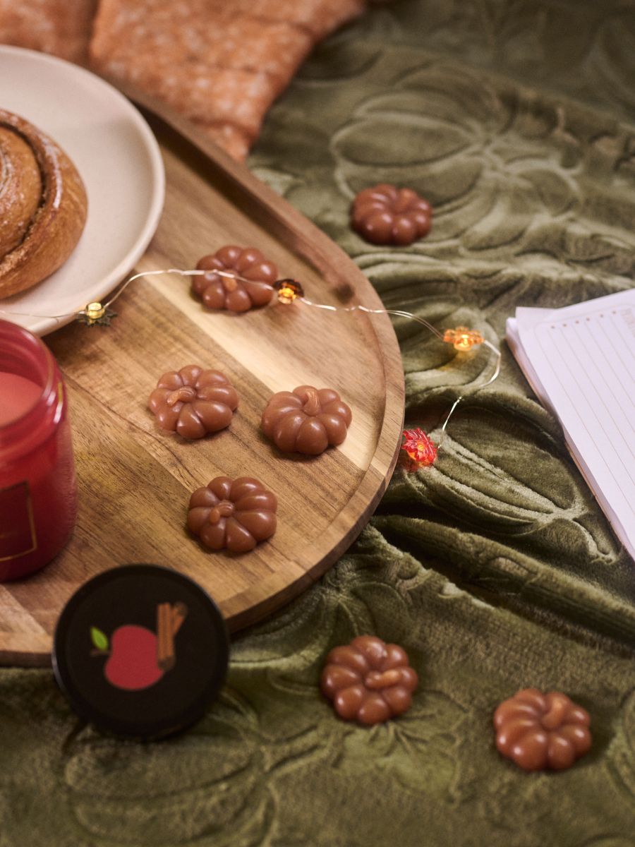 Парафінові розплави 9 шт. Pumpkin & Spice - бурштиновий - SINSAY