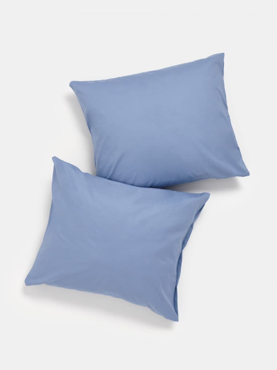 Poszewki na poduszki 2 pack - niebieski - SINSAY
